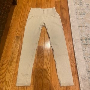 Purvelo Tan Ribbed Legging